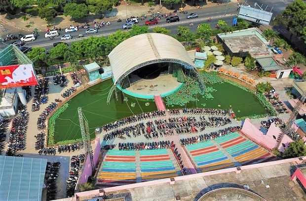 Góc nhìn flycam công viên 23/9