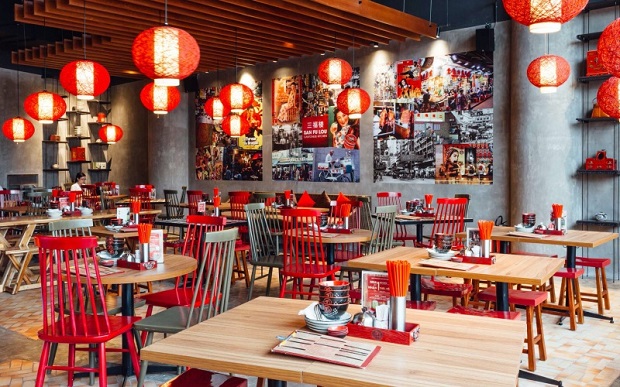 Nhà hàng tại Crescent Mall Quận 7