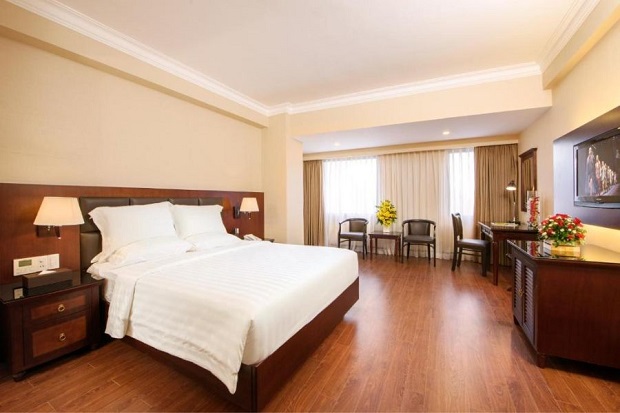 Một góc nhỏ hướng ra phía thành phố của khách sạn