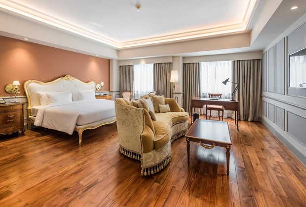 phòng nghỉ sang trọng của Saigon Prince Hotel
