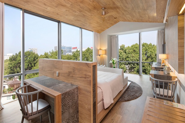 Khách sạn gần Nhà thờ Đức Bà - khách sạn Fusion Suites Sài Gòn