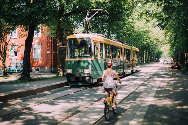 Hệ thống giao thông công cộng của Helsinki khá đa dạng và an toàn Giao thông Helsinki