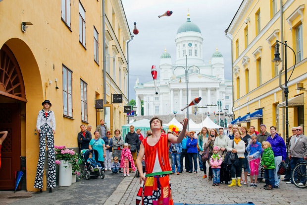 Nghệ thuật đường phố là một trong những nét văn hóa ấn tượng của thủ đô Helsinki Văn hóa Helsinki