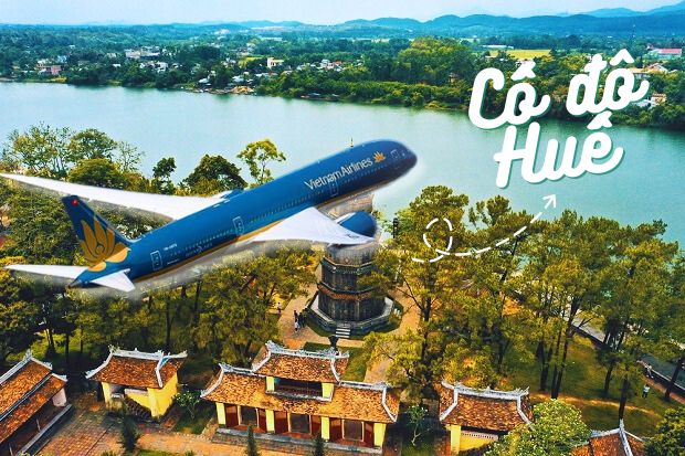 Vé máy bay đi Huế Vietnam Airlines