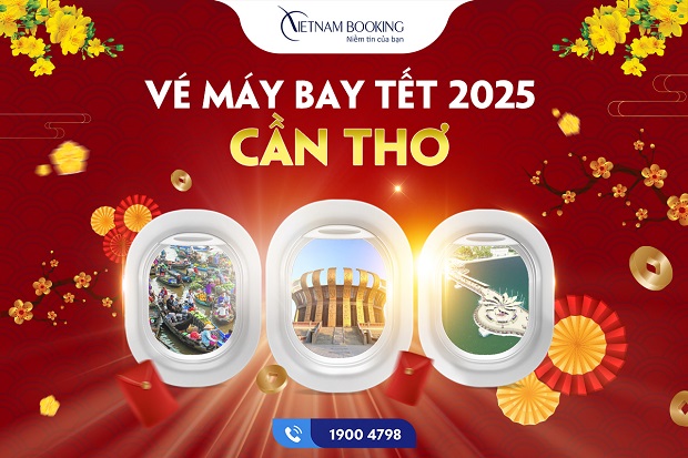 vé máy bay Tết đi Cần Thơ