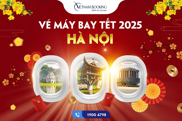 vé máy bay Tết đi Hà Nội