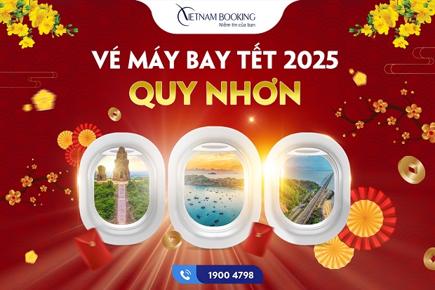 vé máy bay Tết đi Quy Nhơn