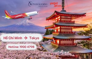 Vé máy bay VietJet Air Hồ Chí Minh đi Tokyo