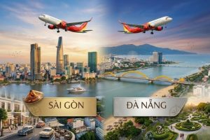 Săn vé máy bay Vietjet Air Sài Gòn đi Đà Nẵng giá sốc hôm nay