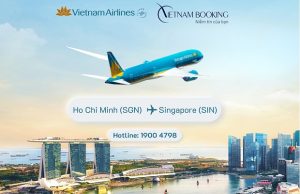 Vé máy bay Vietnam Airlines Hồ Chí Minh đi Singapore