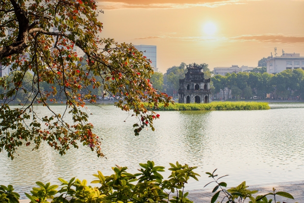 Hồ Hoàn Kiếm mùa thu
