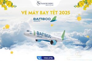 Mua vé máy bay Tết 2025 Bamboo Airways giá rẻ từ 499.000Đ