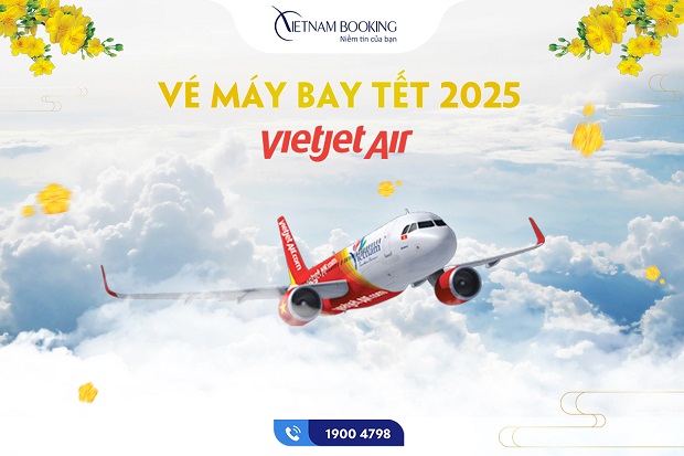 Vé máy bay Tết Vietjet Air