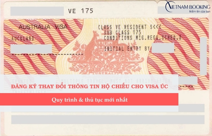chuyển visa &Uacute;c từ hộ chiếu cũ sang hộ chiếu mới