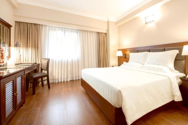 Nội thất phòng ngủ được làm từ gỗ