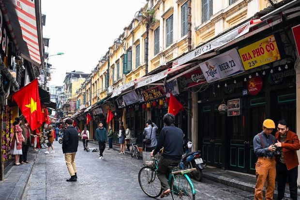 Một góc chụp tại Phố cổ Hà Nội