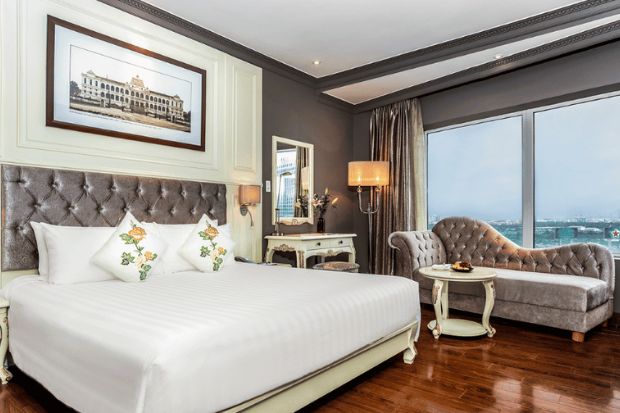 Phòng ngủ mang kiến trúc Pháp