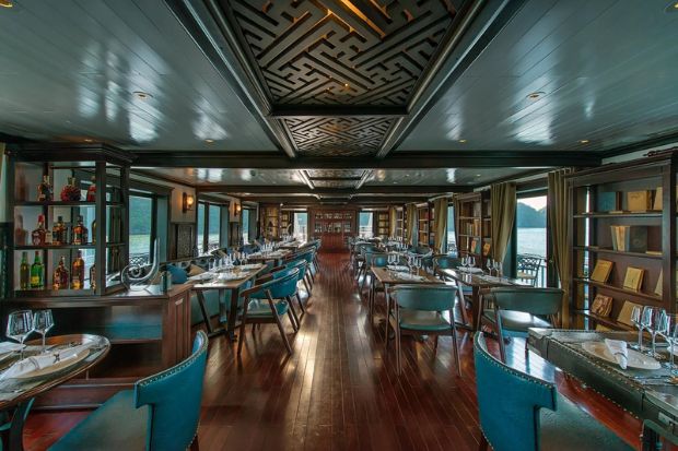 Không gian nhà hàng cực sang Nhà hàng sang trọng