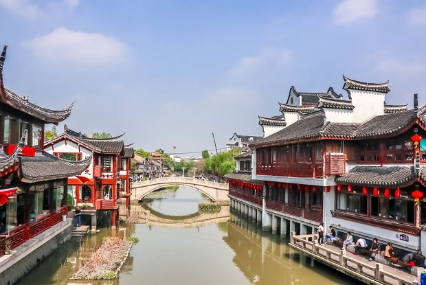 Cổ Trấn Chu Gia Giác được mệnh danh là "Venice của Thượng Hải" du lịch Thượng Hải