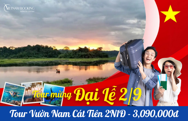 Tour Vườn Quốc Gia Nam Cát Tiên 2 Ngày 1 Đêm: Khám Phá Thiên Nhiên Hoang Dã