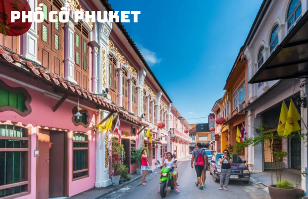 Tour Thái Lan 4N3Đ – Phuket | Đền Chalong – Đảo Phi Phi – Phố Cổ Phuket