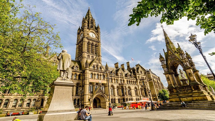 vé máy bay đi Manchester