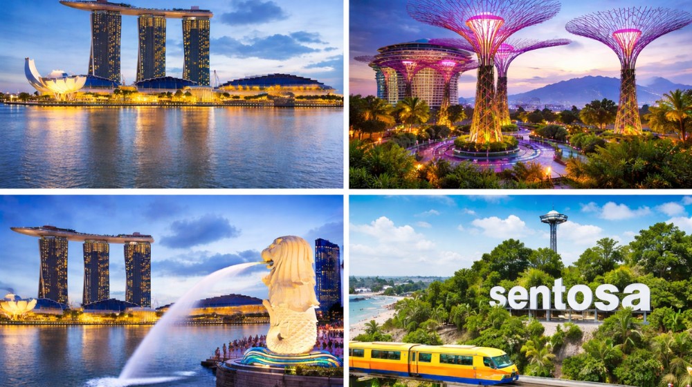 Du lịch Singapore tự t&uacute;c c&aacute;c địa điểm nổi tiếng

