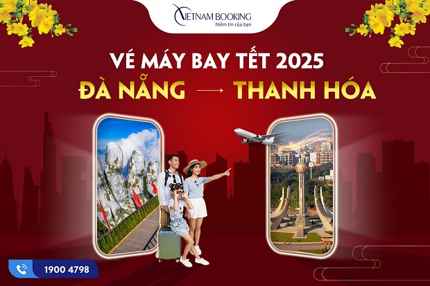 Vé máy bay Tết 2025 Đà Nẵng đi Thanh Hóa