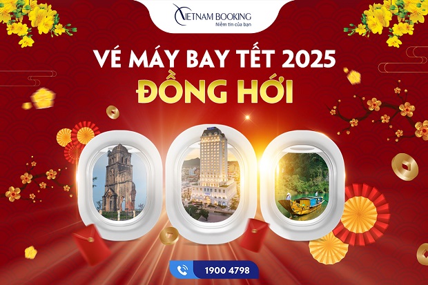 V&eacute; m&aacute;y bay Tết đi Đồng Hới