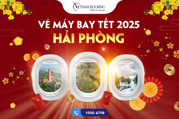 vé máy bay Tết đi Hải Phòng