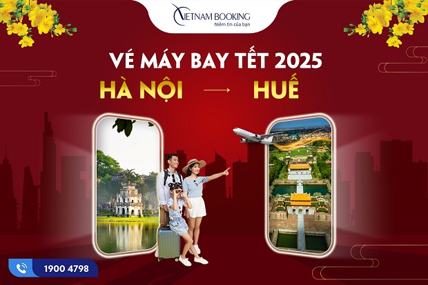 vé máy bay Tết Hà Nội đi Huế