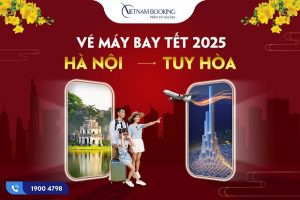 Vé máy bay Tết 2025 Hà Nội đi Tuy Hòa giá rẻ