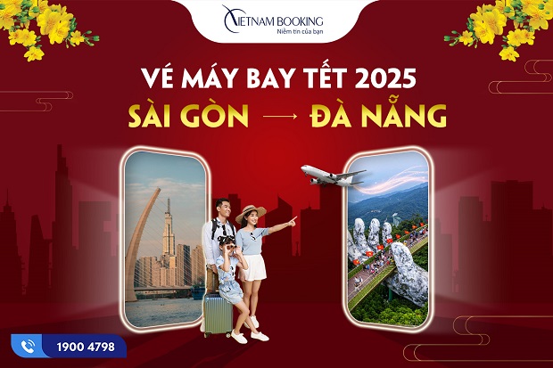 Vé máy bay Tết Sài Gòn đi Đà Nẵng