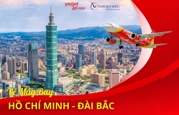 V&eacute; m&aacute;y bay VietJet Air Hồ Ch&iacute; Minh đi Đ&agrave;i Bắc