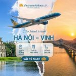 Vé máy bay Vietnam Airlines Hà Nội đi Vinh đại hạ giá chỉ có tại Vietnam Booking