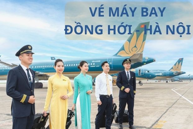Vé máy bay Vietnam Airlines Đồng Hới đi Hà Nội