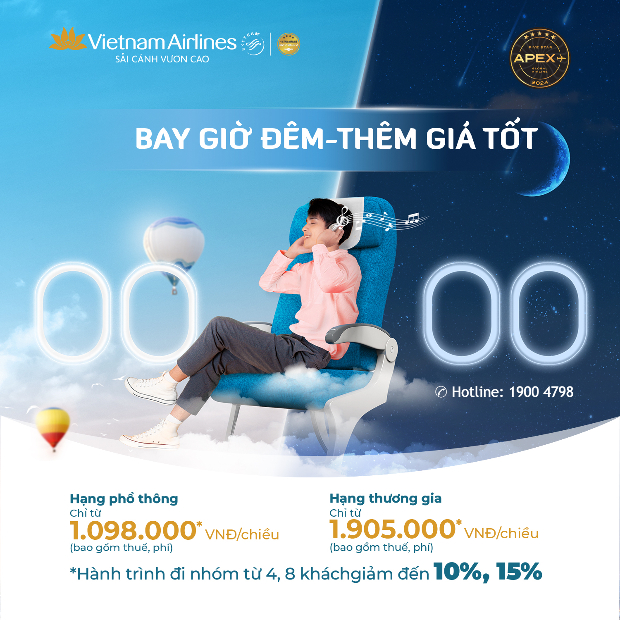 khuyến mãi Vietnam Airlines