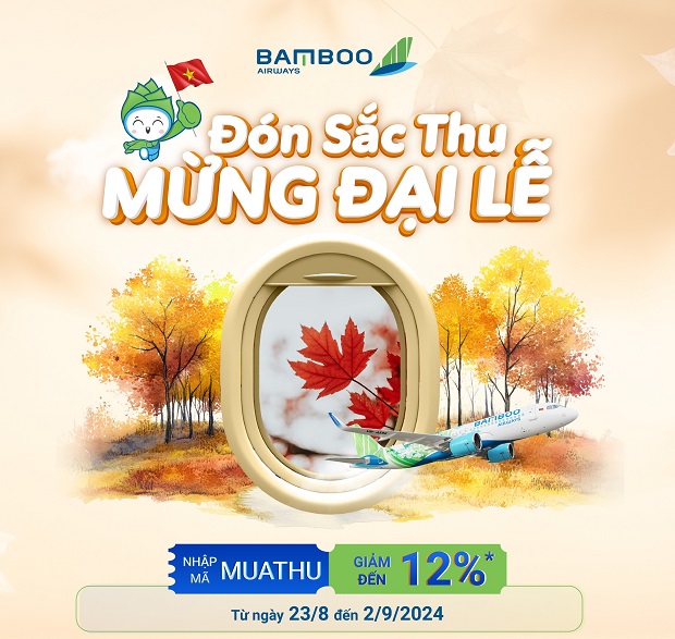 khuyến mãi mùa thu bamboo airways