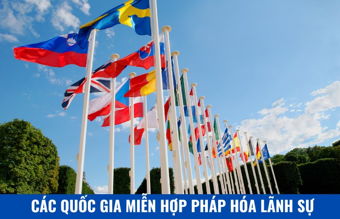 Các quốc gia miễn hợp pháp hóa lãnh sự 