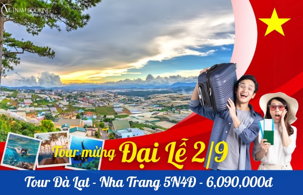 Tour Đà Lạt Nha Trang 5 ngày 4 đêm: Từ cao nguyên đến biển xanh