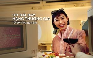 Ưu đãi bay hạng thương gia Vietnam Airlines, giảm ngay 10%