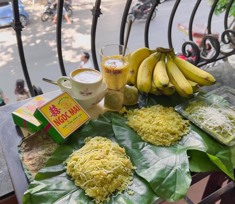 Cốm làng Vòng - Nét đẹp ẩm thực làng quê xứ Bắc Cốm làng Vòng