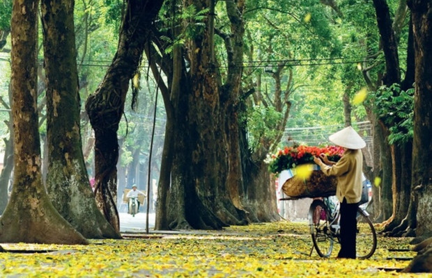 Khung cảnh thủ đ&ocirc; H&agrave; Nội với n&eacute;t đẹp văn h&oacute;a v&agrave; ẩm thực truyền thống phong ph&uacute;