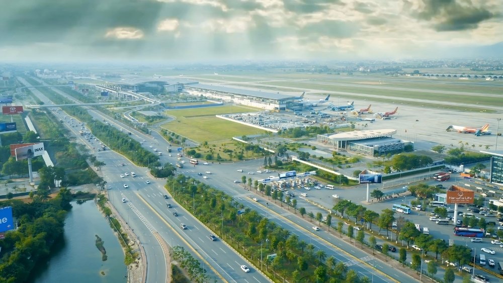 To&agrave;n cảnh s&acirc;n bay quốc tế Đ&agrave; Nẵng