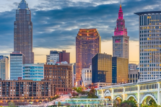 Cầu Hope biểu tượng nổi bật khi đến Cleveland