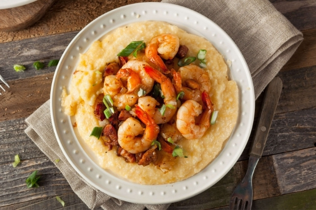 Món Shrimp and Grits đặc trưng của ẩm thực miền Nam nước Mỹ
