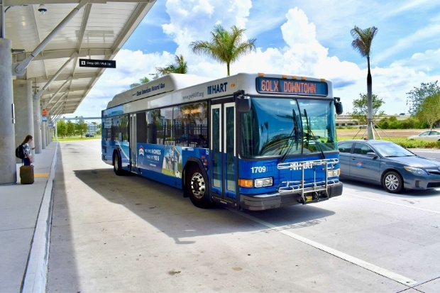 Xe buýt Hart Bus tiện lợi cho chuyến tham quan Tampa