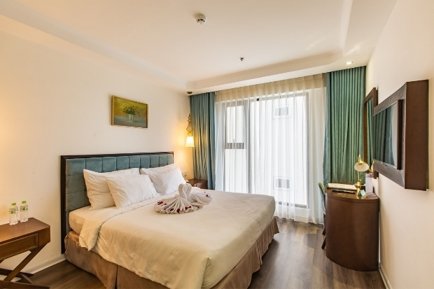 Adaline Hotel & Suite nổi bật với kiến trúc hiện đại không gian sang trọng