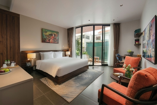 Haka Boutique Hotel với thiết kế hiện đại không gian ấm cúng