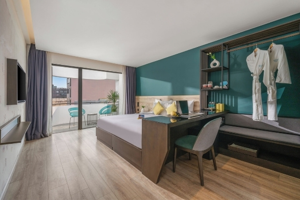 Satya Danang Hotel nằm ngay trung tâm Đà Nẵng thiết kế hiện đại thuận tiện cho nhóm bạn